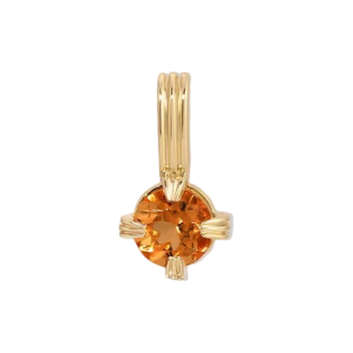 Groovy Mini Solitaire Gemstone Charm