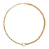 Half & Half Rolo Chain Necklace