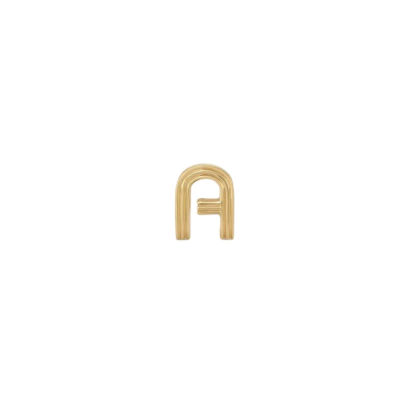 Groovy Initial Midi Bead Charm