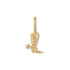 Diamond Boot Mini Charm
