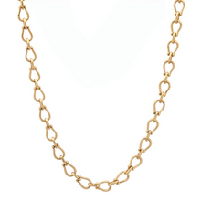 Lucky Horsebit Link Gold Chain Necklace