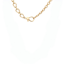 Lucky Horsebit Link Gold Chain Necklace