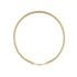 Narrow Gold Mesh Chain Necklace