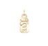 Personalized Name It Price Tag Charm Necklace