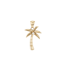 Pearl Palm Tree Paradise Charm Necklace