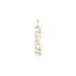Personalized Script Name It Charm Necklace