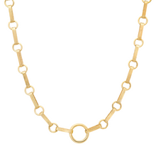 Rosette Link Chain Necklace