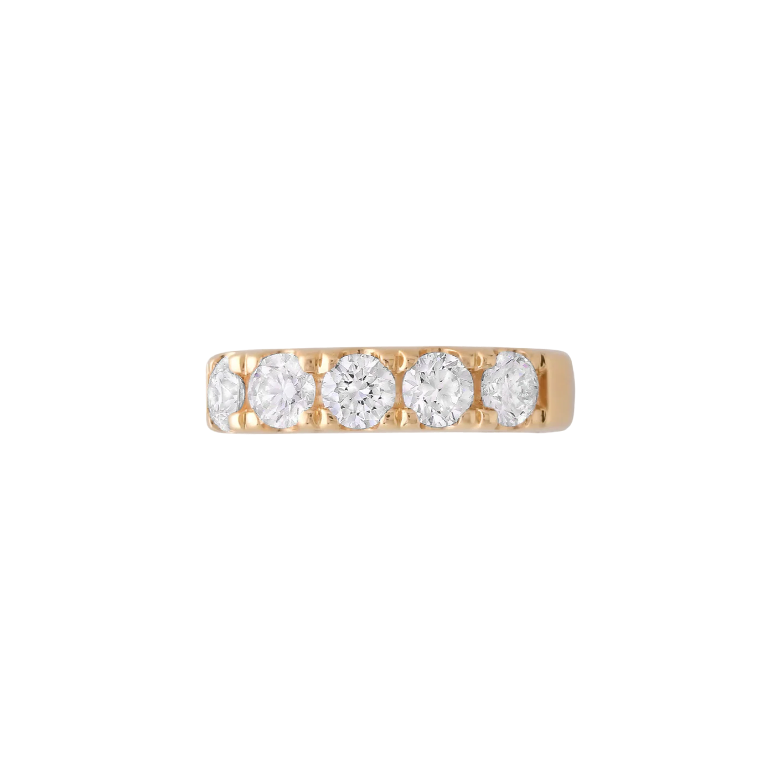 Diamond Rounds Ear Cuff