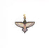 The Helena Bird Gemstone & Diamond Charm Pendant