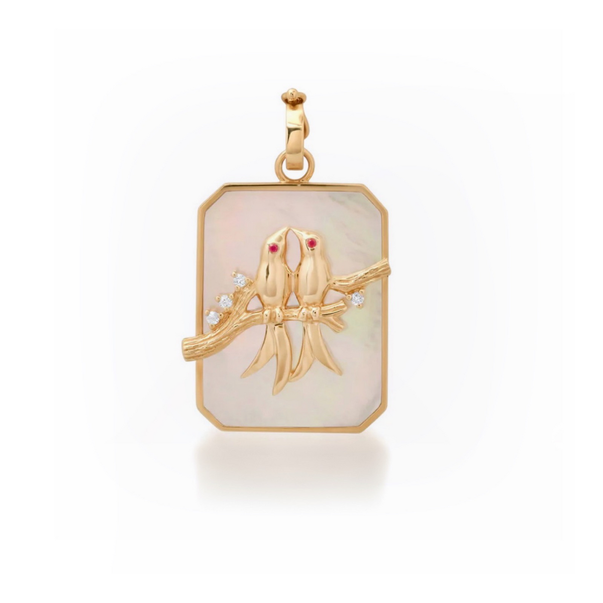 Large Lovebirds Pendant