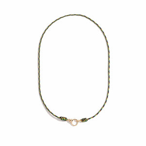 Para Todsos Cord Necklace with Diamond or Rainbow Enhancer