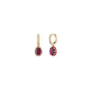 Alter Ego Reversible Huggie Hoop Earrings