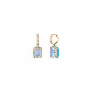 Alter Ego Reversible Huggie Hoop Earrings
