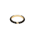 Mini Enamel & Diamond Twisted Candy Eternity Band Ring