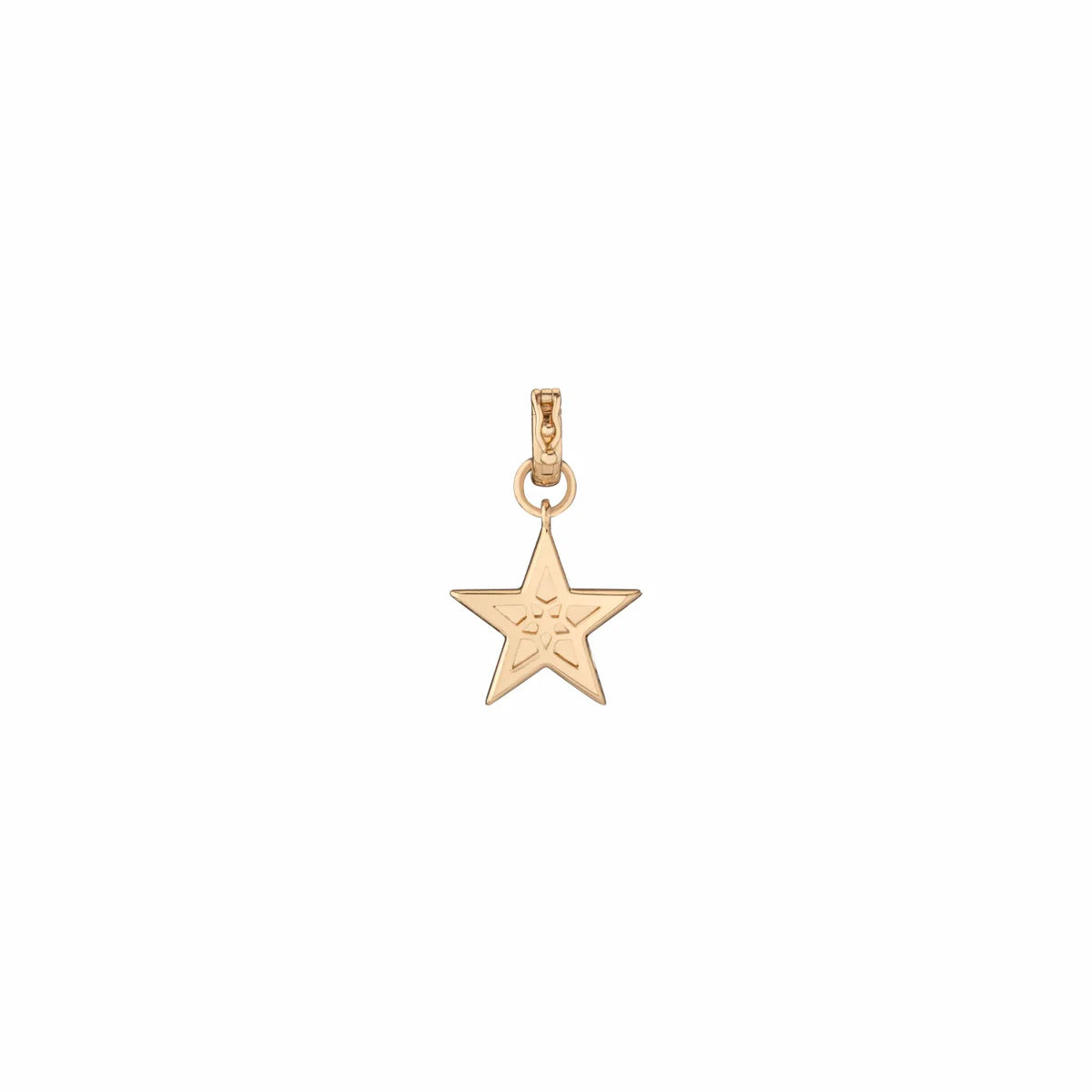 Enamel & Diamond Lucky Star Charm