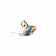 Retrospect Enamel & Diamond Spinning Top Charm