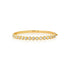 Gemstone or Diamond Cloud Bangle Bracelet