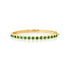 Gemstone or Diamond Cloud Bangle Bracelet
