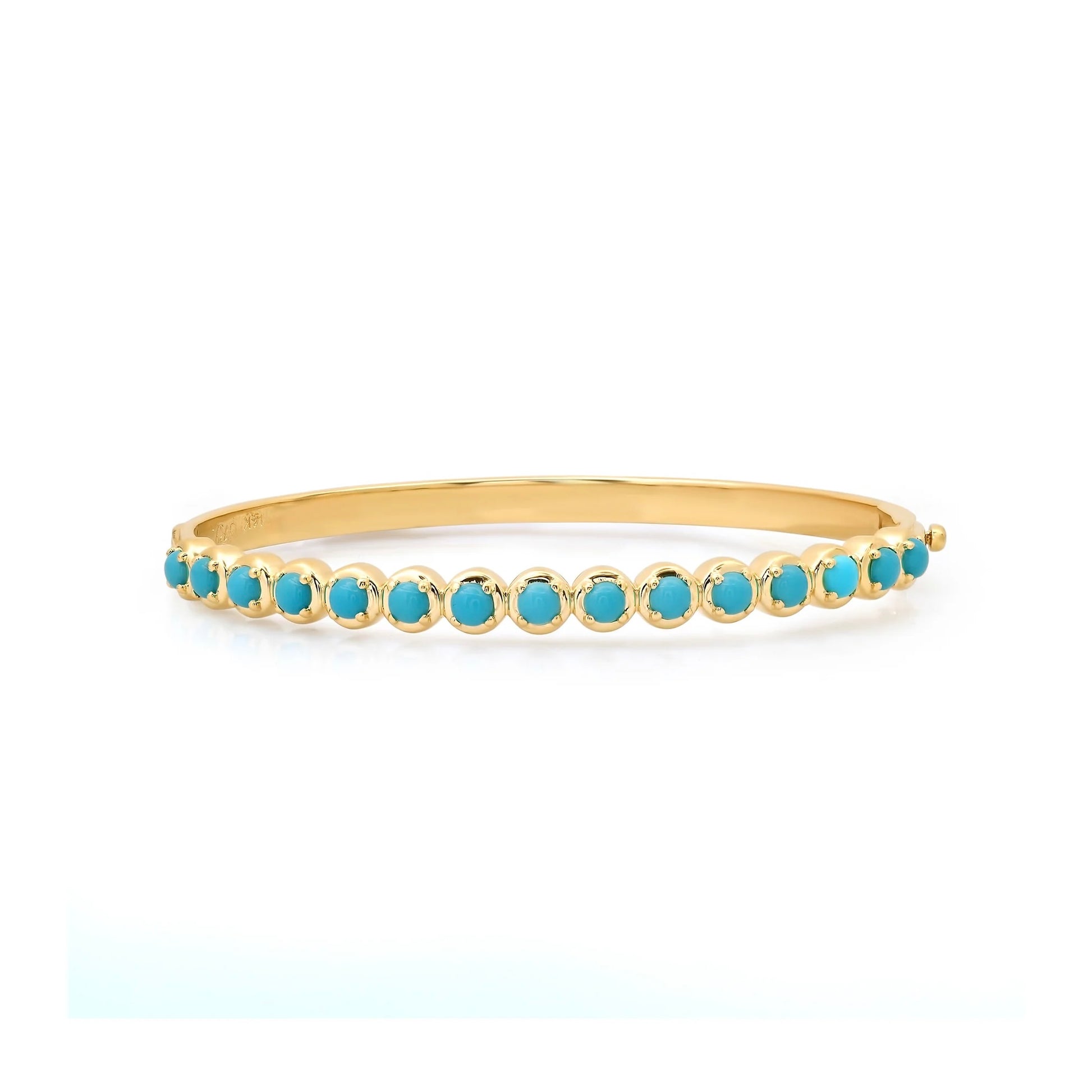 Gemstone or Diamond Cloud Bangle Bracelet