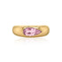 Classic Malaya Garnet Elongated Pear Ring