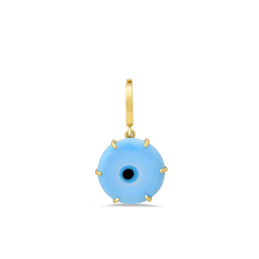 Mini Glass Evil Eye Charm