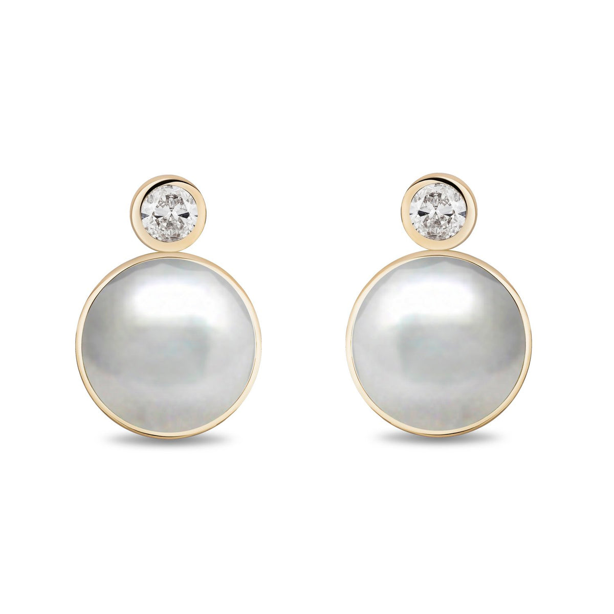 Siren Drop Stud Earrings