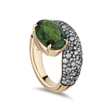 Floret East West Gemstone & Diamond Ring