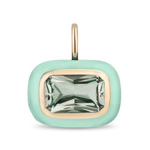 East West Floret Gemstone Pendant