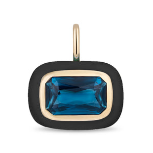 East West Floret Gemstone Pendant