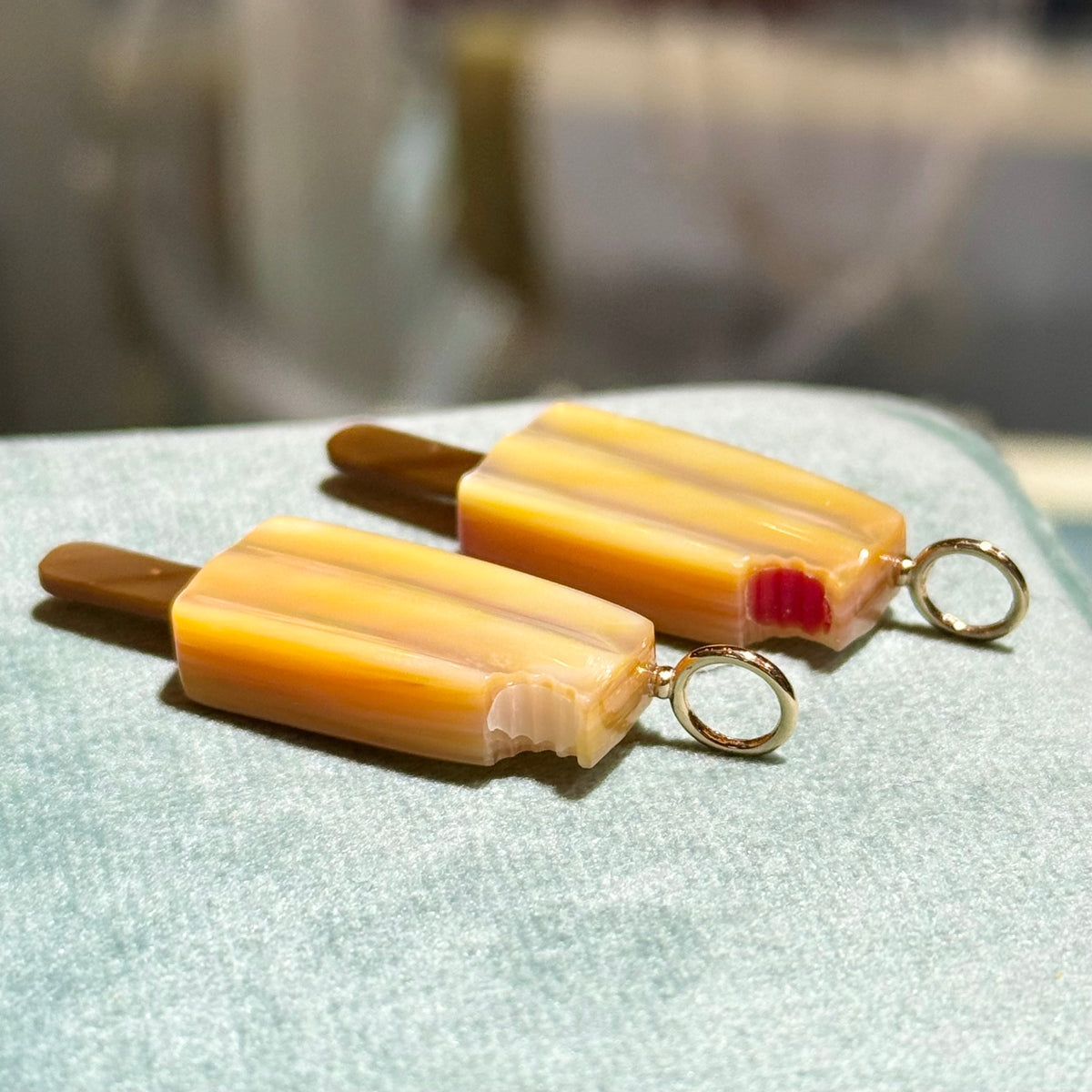 Hand Carved Popsicle Charm
