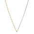 50/50 Solitaire Diamond Necklace