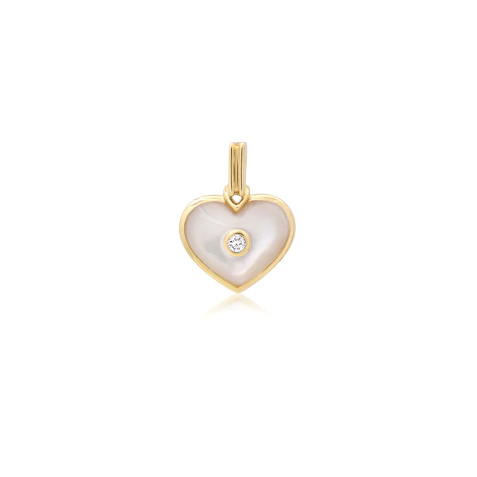 Mini Love Gemstone Pendant Charm