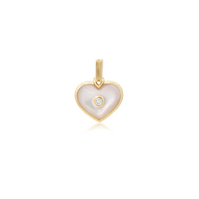Mini Love Gemstone Pendant Charm