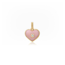 Mini Love Gemstone Pendant Charm