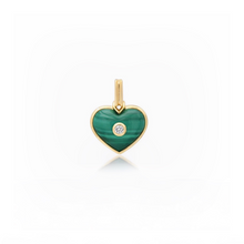 Mini Love Gemstone Pendant Charm