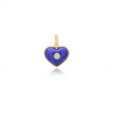 Mini Love Gemstone Pendant Charm