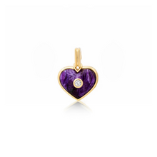 Mini Love Gemstone Pendant Charm