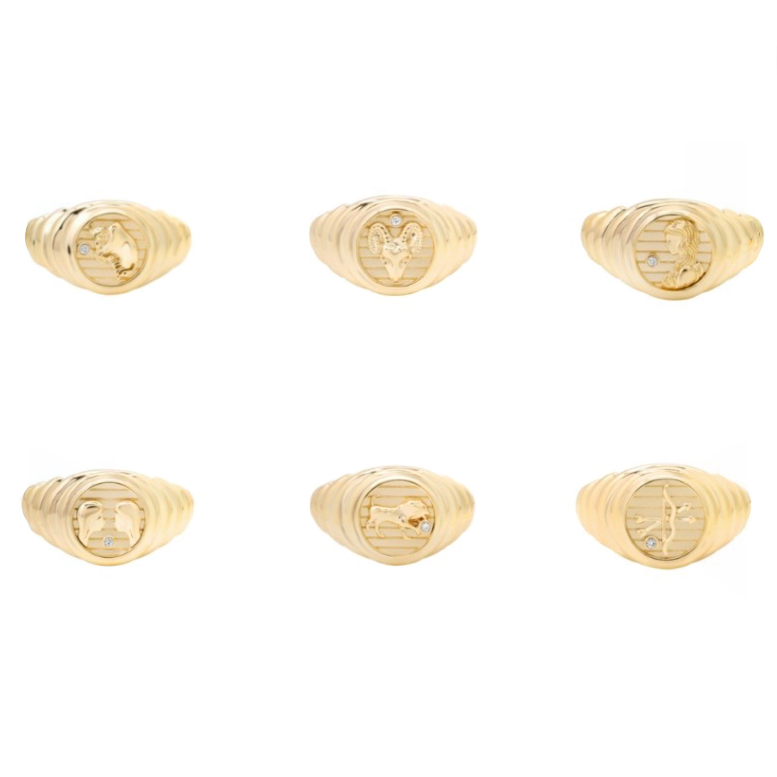 Petite Zodiac Ring