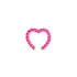 Enamel Heart Amor Ear Cuff