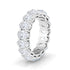 Mega Oval Cut Lab Grown Diamond Eternity Band