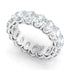 Mega Oval Cut Lab Grown Diamond Eternity Band