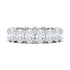 Mega Oval Cut Lab Grown Diamond Eternity Band
