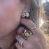 Chance Diamond Dice Stud Earrings