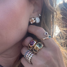 Chance Diamond Dice Stud Earrings