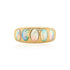 Five Stone Oval Classic Nomad Band Ring