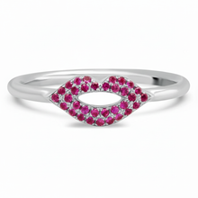 Ruby Lips Kiss Ring