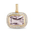 East West Floret Gemstone Pendant