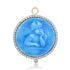 Diamond & Enamel Angel Pendant Charm