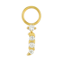 Mini Diamond Initial Charm