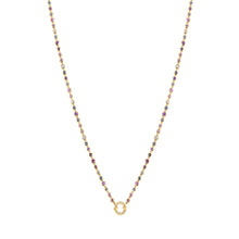 22" Gemstone Closure Necklace